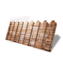 Профнастил фигурный С20 - 0,45 Окрас - Б, Print Elite Sand Stone.