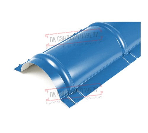 Планка конька круглого R110х2000 Norman ПЭ-5015-0.5