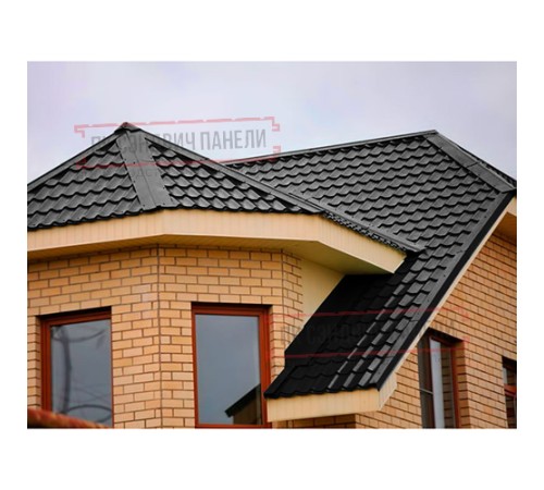 Планка примыкания верхняя 250х147х2000 Viking E-9005-0.5