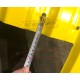 Продольно гнутый профнастил для укрытий конвейеров С17ПГ-1163, 0,7, нержавеющий