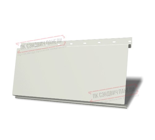 Линеарная панель-торцами гладкий-24хС/20, RAL 9002 Серо-белый
