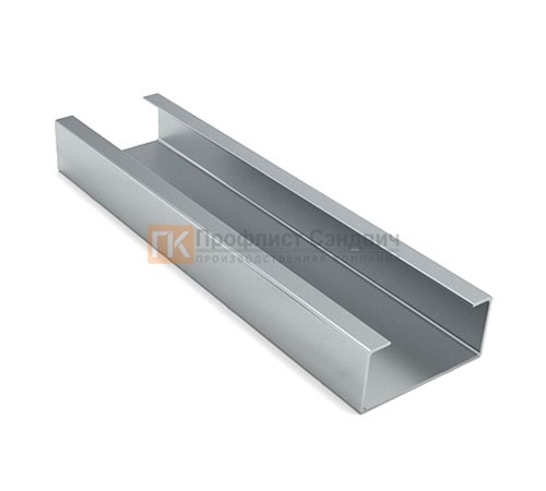 С-образный профиль 150x75x3000-3,5 мм, оцинкованный