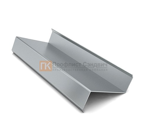 Z-образный профиль 250x75x3000-4,0 мм, оцинкованный