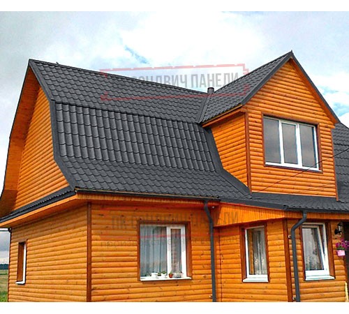 Металлочерепица классик плюс RAL7024 Quarzit-0.5