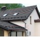Металлочерепица Квинта плюс 3D RAL7024 Drap-0,45
