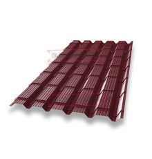 Металлочерепица Монкатта RAL3005 Satin-0,5