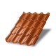 Металлочерепица Монтерроса-S Copper/Copper AGNETA-0.5