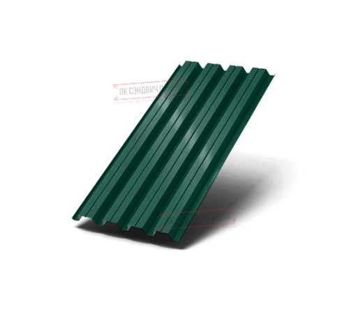 Профнастил Н60-845 Полиэстер RAL-6005-0.5