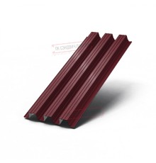Профнастил Н114-750 Полиэстер RAL-3005-0.7