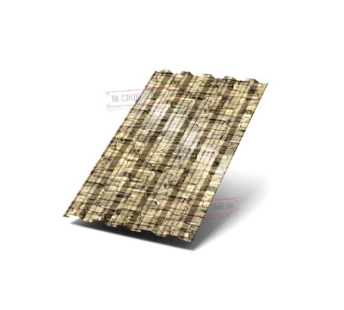 Профилированный лист НС35-1000 ECOSTEEL-Песчаник-0.5