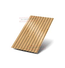 Профилированный лист С8х1150 ECOSTEEL-Сосна-0.5.
