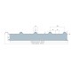 Сэндвич панели кровельные с пенополиуретаном, ширина 1000 мм, толщина 50 мм, 0.5/0.5, RAL2004