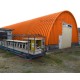 Профнастил H112ПГ-1.0, для бескаркасных ангаров, Полиэстер RAL 2004